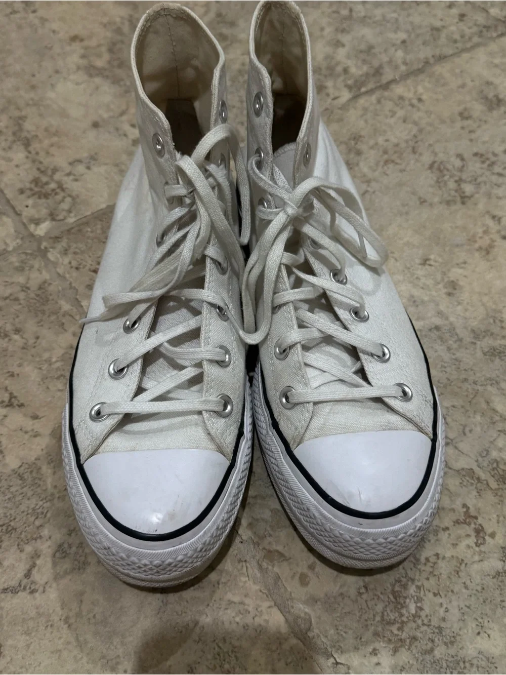 Converse Chuck Taylor All Star High Top Sneakers White Canvas | Women’s